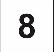 Number #8
